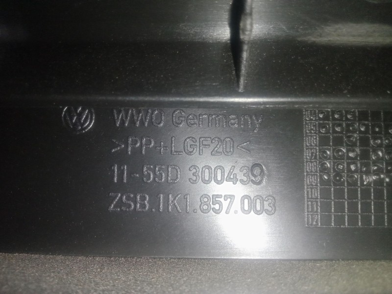 Recambio de salpicadero para volkswagen golf vi (5k1) 1.6 tdi referencia OEM IAM   