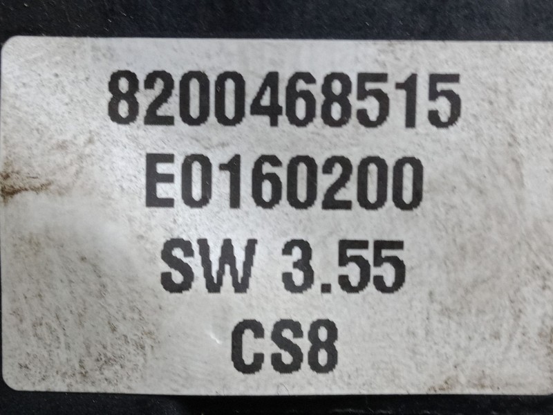 Recambio de bloqueo direccion para renault vel satis (bj0_) 2.2 dci (bj0e, bj0f) referencia OEM IAM 8200468515 - E0160200 6.PINE