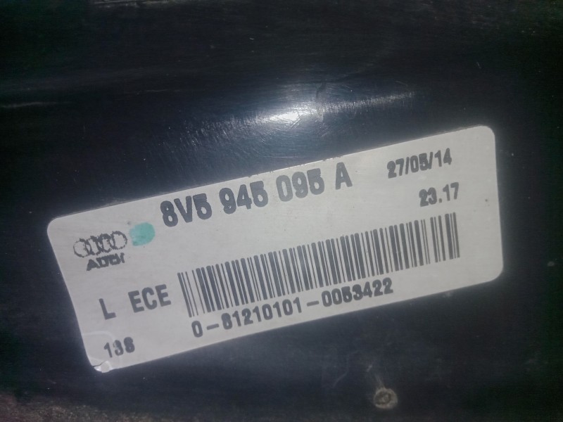 Recambio de piloto trasero izquierdo para audi a3 limousine (8vs, 8vm) 1.4 tsi referencia OEM IAM 8V5945095A  