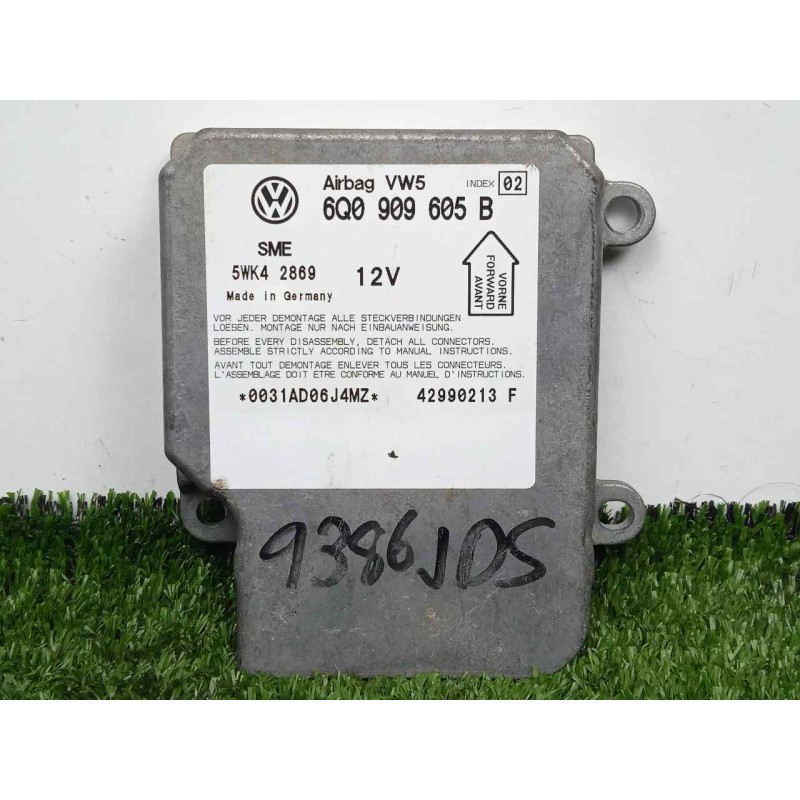 Recambio de centralita airbag para volkswagen passat variant (3b5) 1.8 referencia OEM IAM 5WK42869-6Q0909605B SIEMENS 