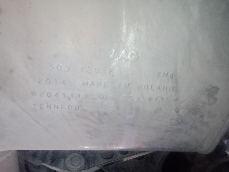 Recambio de tubo escape trasero para audi a3 limousine (8vs, 8vm) 1.4 tsi referencia OEM IAM   