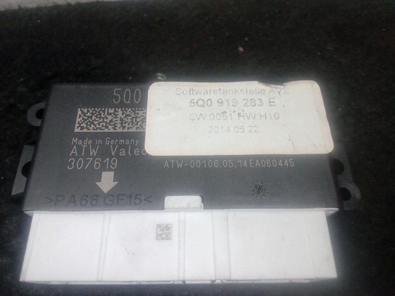 Recambio de modulo electronico para audi a3 limousine (8vs, 8vm) 1.4 tsi referencia OEM IAM 5Q0919283E - 5Q0919283D VALEO 