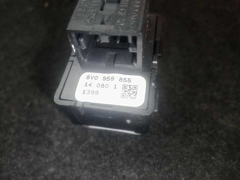 Recambio de mando elevalunas trasero izquierdo para audi a3 limousine (8vs, 8vm) 1.4 tsi referencia OEM IAM 8V0959855  