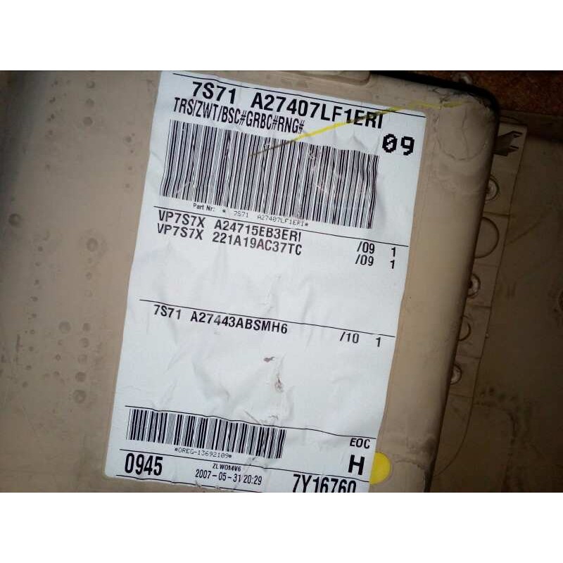 Recambio de guarnecido puerta trasera izquierda para ford mondeo ber. (ca2) 2.0 tdci cat referencia OEM IAM 7S71A27407LF FALTA E