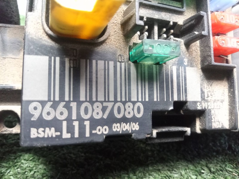 Recambio de centralita check control para peugeot 307 cc (3b) 2.0 hdi 135 referencia OEM IAM 9661087080 BSML1100 