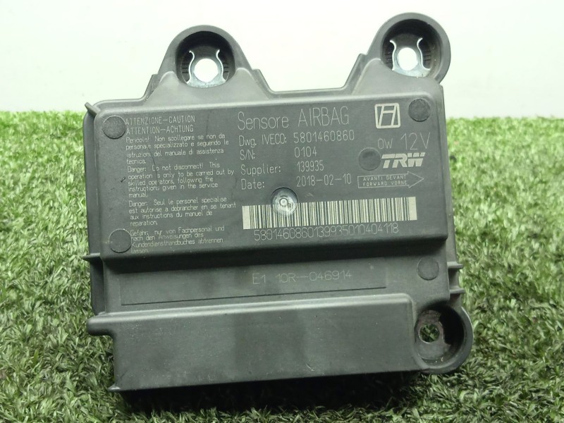 Recambio de centralita airbag para iveco daily vi furgoneta 33s12, 35s12, 35c12 referencia OEM IAM 5801460860 - 139935  TRW