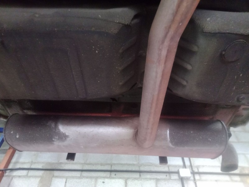 Recambio de tubo escape trasero para opel astra k (b16) 1.4 turbo (68) referencia OEM IAM   