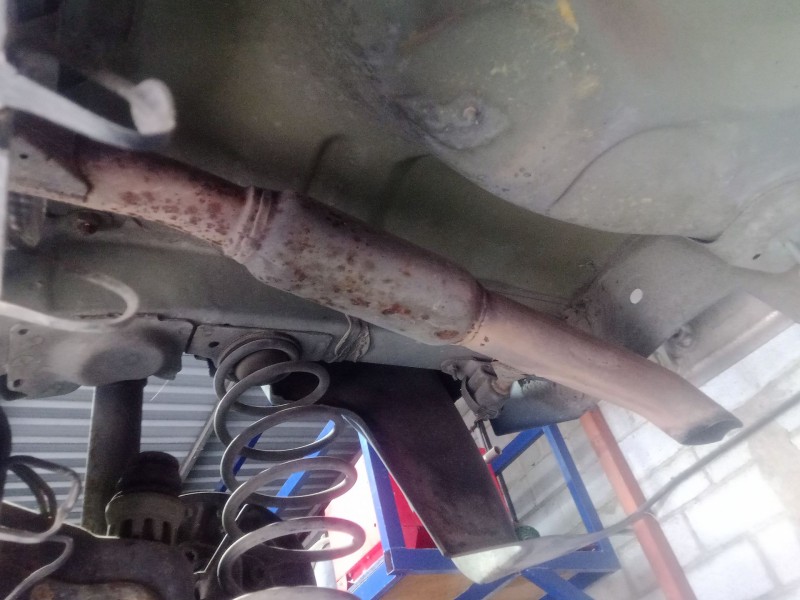 Recambio de tubo escape trasero para citroën c4 cactus 1.5 bluehdi 100 referencia OEM IAM   