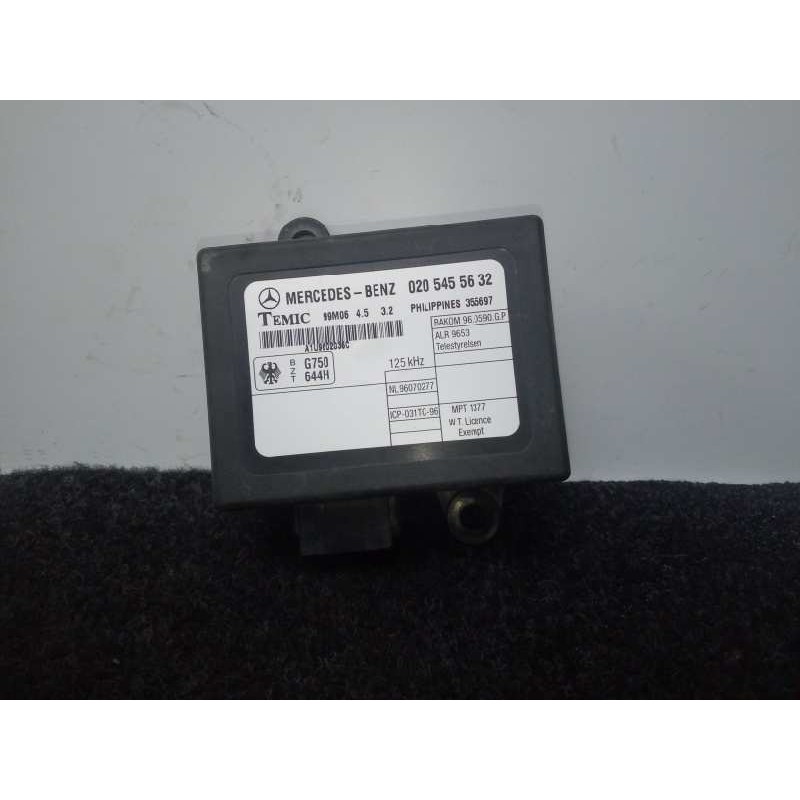 Recambio de centralita inmovilizador para mercedes-benz vito (w638) caja cerrada 2.2 16v cdi turbodiesel cat referencia OEM IAM 