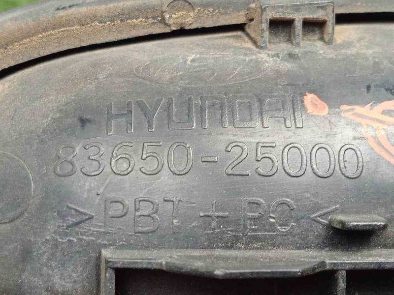 Recambio de maneta interior trasera izquierda para hyundai accent (lc) 1.3 cat referencia OEM IAM 8365025000  