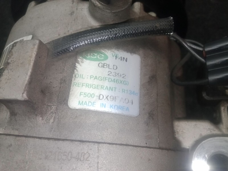 Recambio de compresor aire acondicionado para hyundai ix35 (lm, el, elh) 1.7 crdi referencia OEM IAM F500DX9FA04  