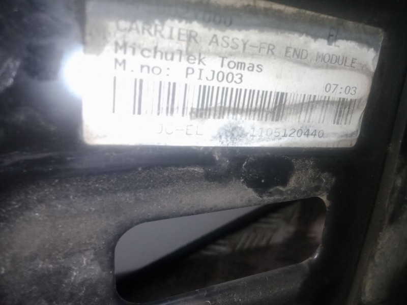 Recambio de panel frontal para hyundai ix35 (lm, el, elh) 1.7 crdi referencia OEM IAM 1105120440  