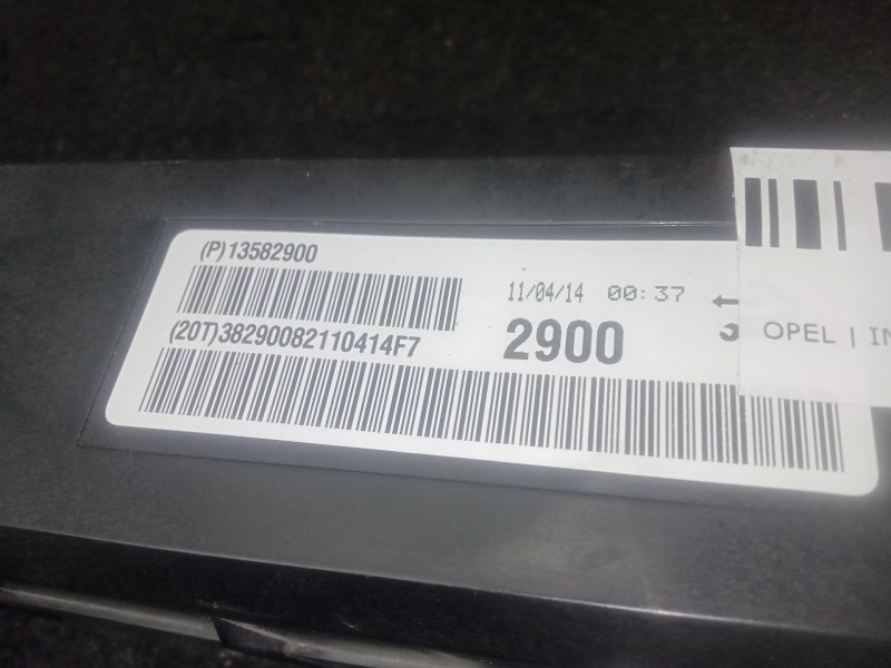 Recambio de modulo electronico para opel insignia a (g09) 2.0 cdti (68) referencia OEM IAM 13582900 - 38290082110414F7  