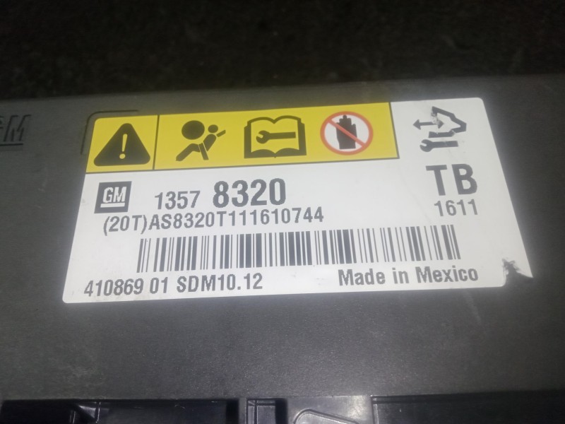 Recambio de centralita airbag para opel insignia a (g09) 2.0 cdti (68) referencia OEM IAM 13578320  