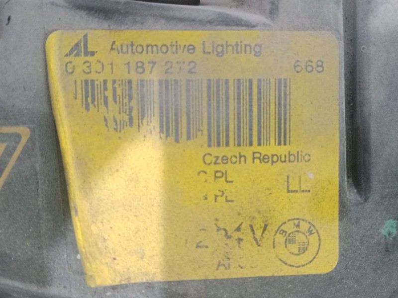 Recambio de faro izquierdo para bmw 3 compact (e46) 320 td referencia OEM IAM 0301187272 HALOGENO - H7 AL