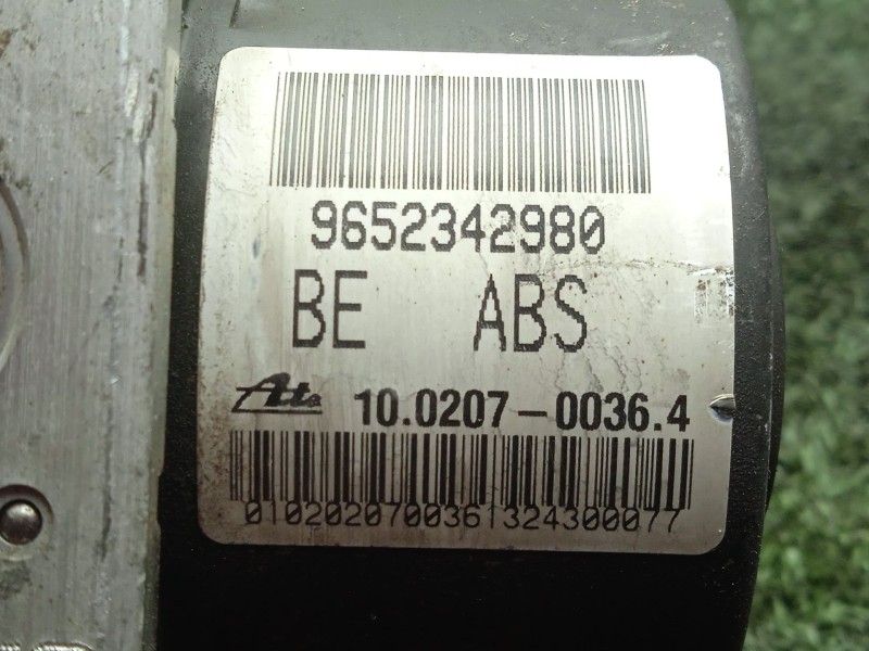 Recambio de abs para peugeot 206 hatchback (2a/c) 1.4 hdi referencia OEM IAM 10097011143 - 5WK84108 - 9652342980  ATE