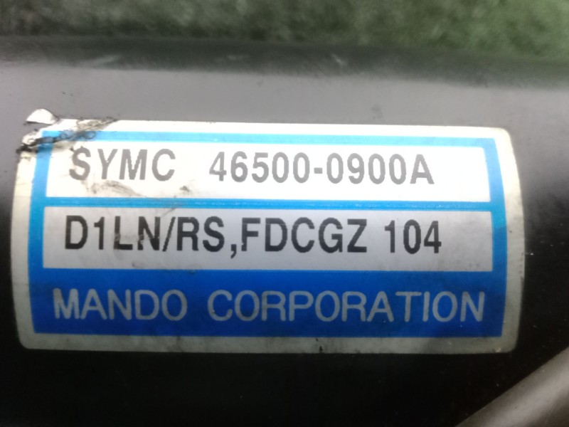 Recambio de cremallera direccion para ssangyong kyron 2.0 xdi referencia OEM IAM 465000900A - Y2004L HIDRAULICA - L1100MM MANDO