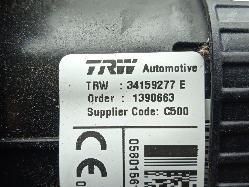 Recambio de airbag delantero izquierdo para iveco daily vi furgoneta 33s16, 35s16, 35c16, 40c16, 50c16 referencia OEM IAM 058015
