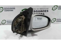 Recambio de retrovisor derecho para daewoo kalos 1.2 cat referencia OEM IAM  MANUAL BLANCO