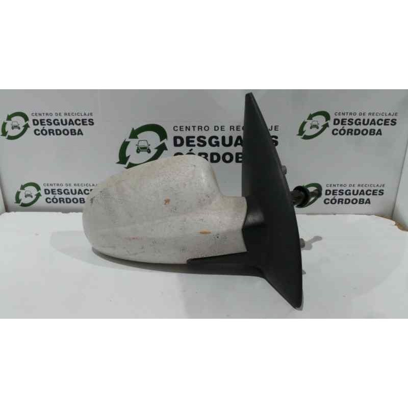 Recambio de retrovisor derecho para daewoo kalos 1.2 cat referencia OEM IAM  MANUAL BLANCO