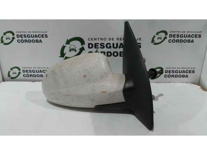 Recambio de retrovisor derecho para daewoo kalos 1.2 cat referencia OEM IAM  MANUAL BLANCO