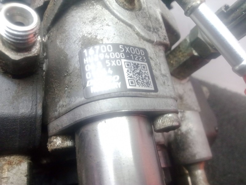 Recambio de bomba inyeccion para nissan nt400 cabstar (f24m) 35.14, 45.14 referencia OEM IAM 167005X00D - HU2940001223  