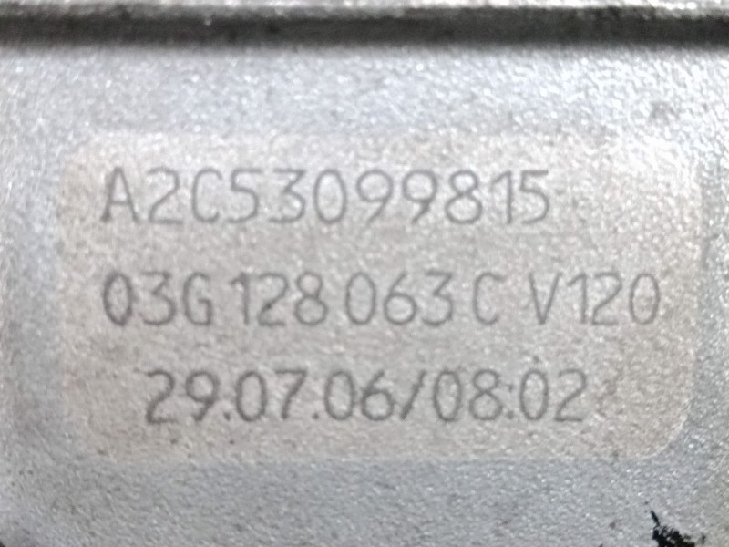 Recambio de caja mariposa para volkswagen passat b6 (3c2) 1.9 tdi referencia OEM IAM A2C53099815 - 03G128063CV120 4.PINES 
