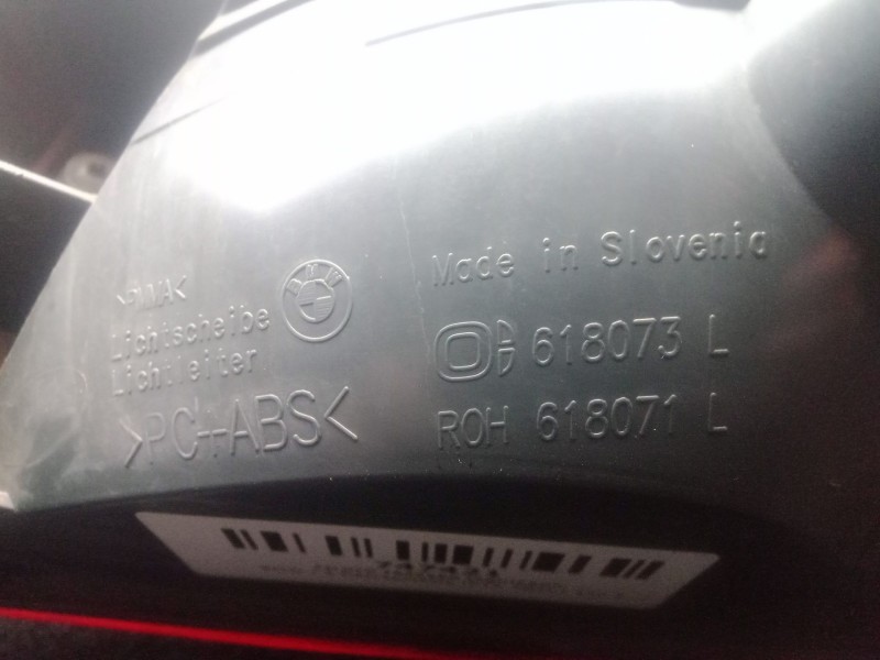 Recambio de piloto trasero izquierdo para bmw 4 descapotable (f33, f83) 420 d referencia OEM IAM 618073L - 618071L  