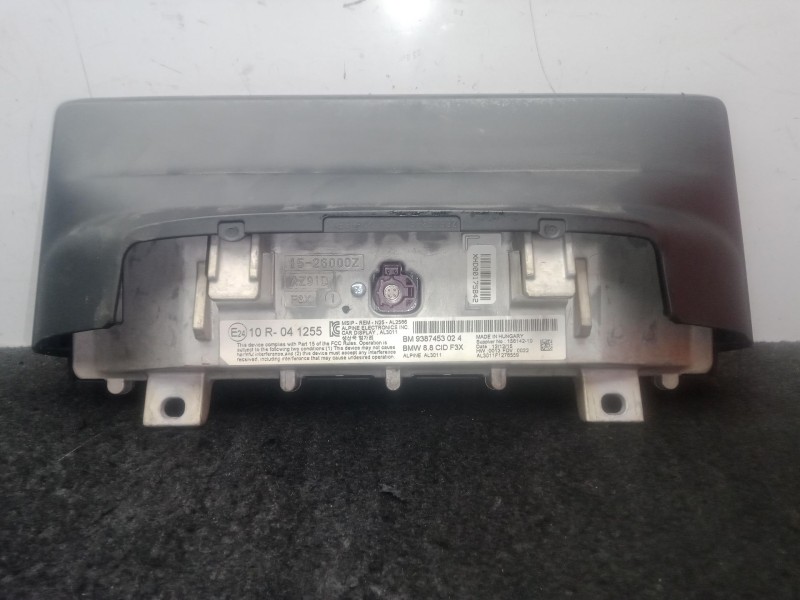 Recambio de pantalla multifuncion para bmw 4 descapotable (f33, f83) 420 d referencia OEM IAM 9387453024 - 1526000Z  