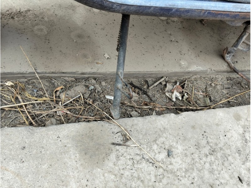 Recambio de caballete / pata de cabra para vespa et et2 50 (zapc381) referencia OEM IAM   