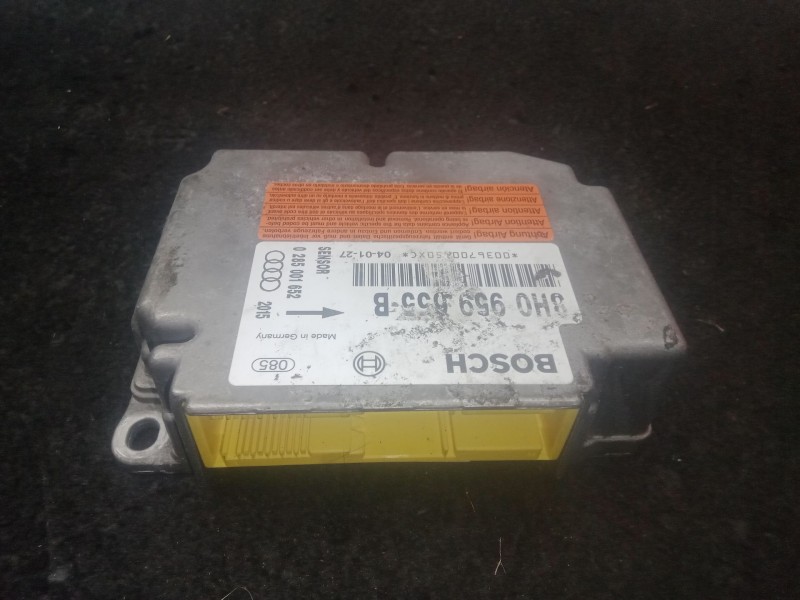 Recambio de centralita airbag para audi a4 b6 descapotable (8h7) 2.5 tdi referencia OEM IAM 8H0959655B - 0285001652 BOSCH 
