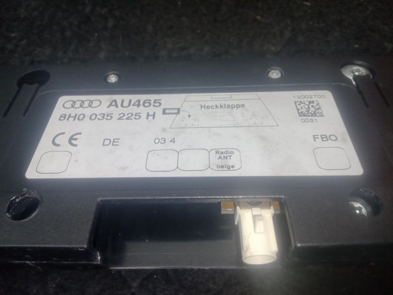 Recambio de modulo electronico para audi a4 b6 descapotable (8h7) 2.5 tdi referencia OEM IAM 8H0035225H  