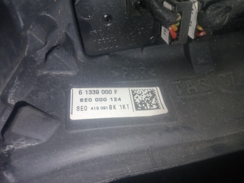 Recambio de volante para audi a4 b6 descapotable (8h7) 2.5 tdi referencia OEM IAM 8E0000124 - 61339000F  