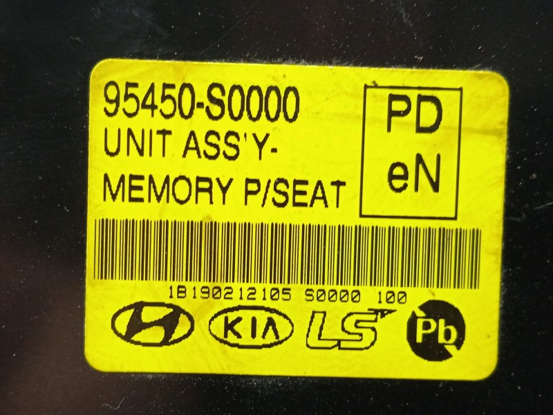 Recambio de modulo electronico para hyundai i30 fastback (pde, pden) 2.0 n referencia OEM IAM 95450S0000  