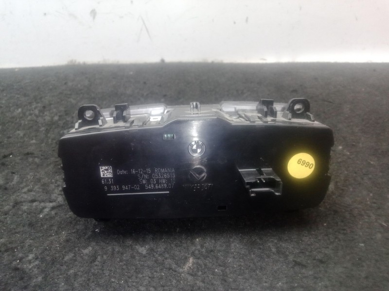 Recambio de interruptor luces para bmw 4 descapotable (f33, f83) 420 d referencia OEM IAM 6131939394702 - 549648907 - 05326515  