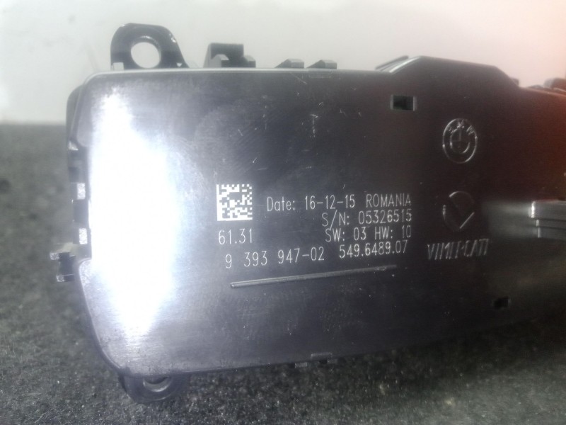 Recambio de interruptor luces para bmw 4 descapotable (f33, f83) 420 d referencia OEM IAM 6131939394702 - 549648907 - 05326515  
