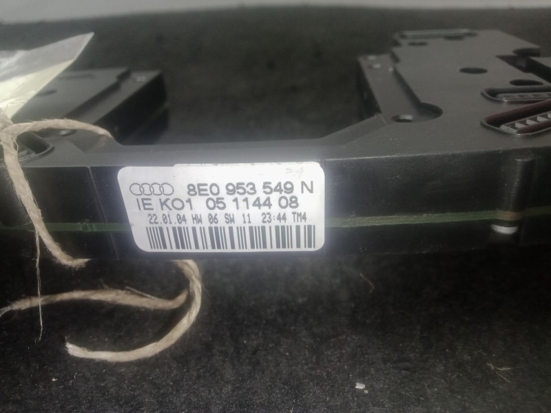 Recambio de modulo electronico para audi a4 b6 descapotable (8h7) 2.5 tdi referencia OEM IAM 8E0953549N  