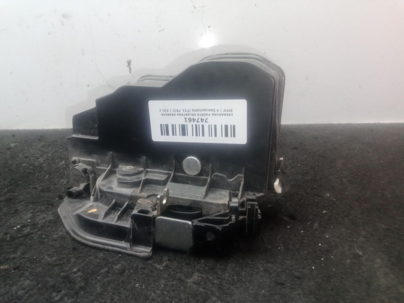 Recambio de cerradura puerta delantera derecha para bmw 4 descapotable (f33, f83) 420 d referencia OEM IAM 7229458 - BTR  