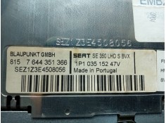 Recambio de sistema audio / radio cd para seat leon (1p1) 1.9 tdi referencia OEM IAM 1P103515247V-8157644351366   2