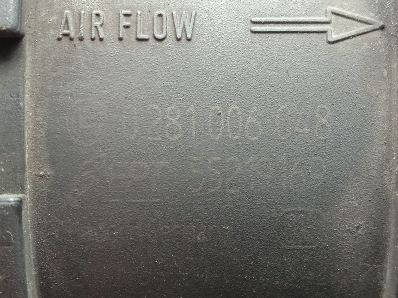 Recambio de caudalimetro para iveco daily iv caja/chasis 65c18 referencia OEM IAM 0281006048 - 55219169 4.PINES BOSCH
