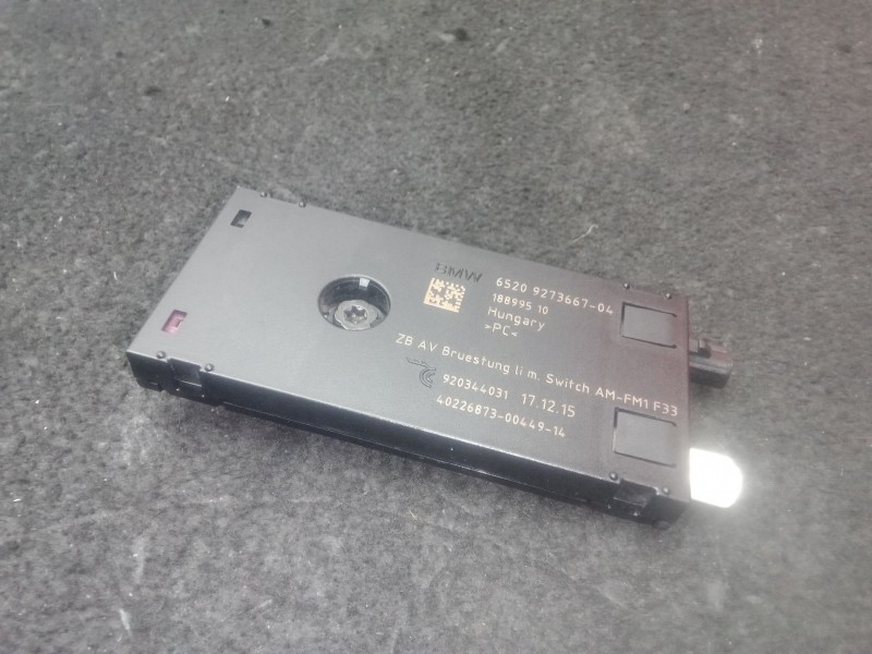 Recambio de modulo electronico para bmw 4 descapotable (f33, f83) 420 d referencia OEM IAM 6520927366704 - 18899510 - 920344031 