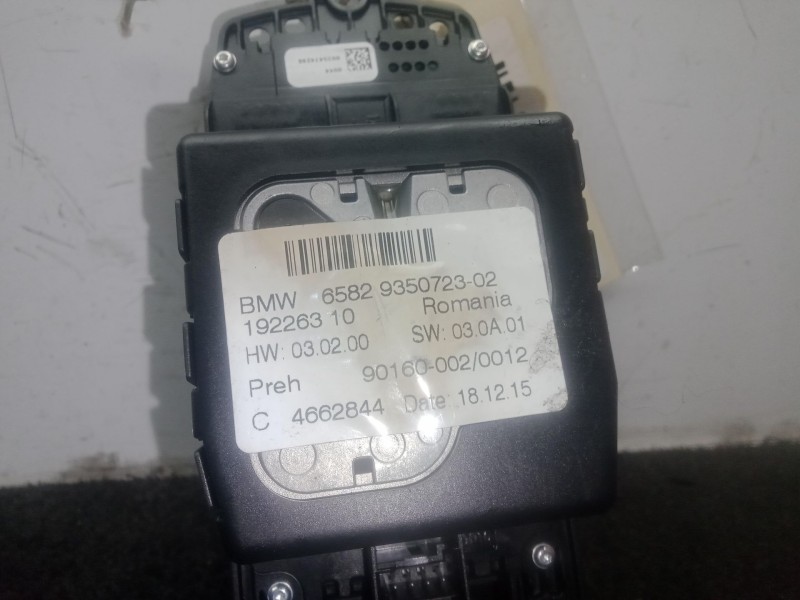 Recambio de mando multifuncion para bmw 4 descapotable (f33, f83) 420 d referencia OEM IAM 6582935072302 - 19226310 - 9016000200