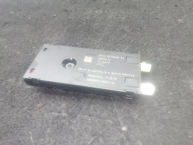 Recambio de modulo electronico para bmw 4 descapotable (f33, f83) 420 d referencia OEM IAM 6520927366804 - 18899510 - 920344041 