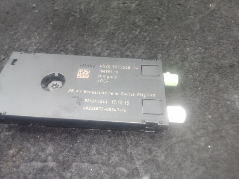 Recambio de modulo electronico para bmw 4 descapotable (f33, f83) 420 d referencia OEM IAM 6520927366804 - 18899510 - 920344041 