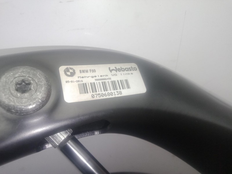 Recambio de bisagra para bmw 4 descapotable (f33, f83) 420 d referencia OEM IAM 0390203656 - 0750680138 ELECTRICA IZQUIERDA