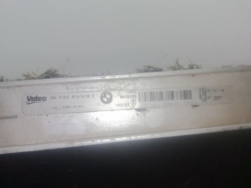 Recambio de radiador agua para bmw 4 descapotable (f33, f83) 420 d referencia OEM IAM M151518C VALEO 