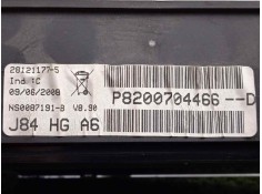 Recambio de cuadro instrumentos para renault scenic ii 1.9 dci diesel fap referencia OEM IAM 8200704466-8200704466D   2