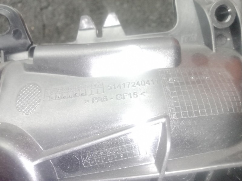 Recambio de maneta interior trasera izquierda para bmw 1 (f20) 116 d referencia OEM IAM 51417240411  