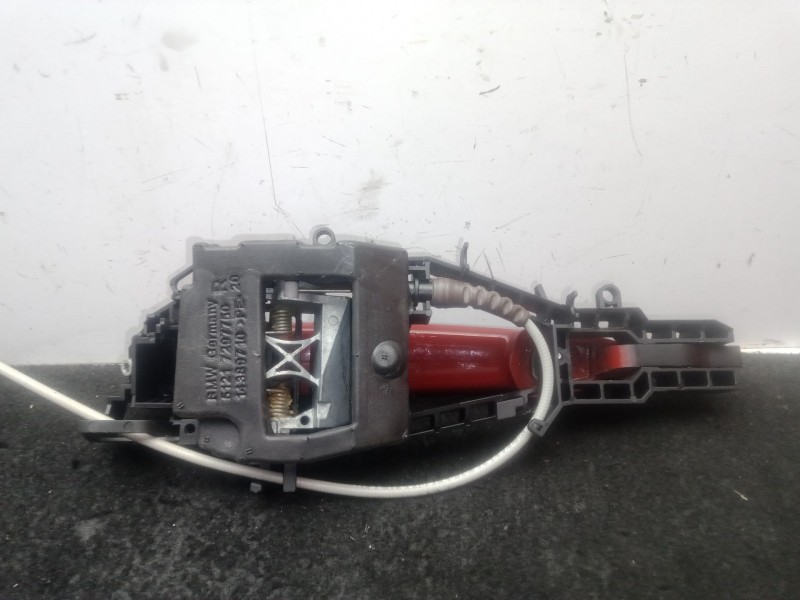 Recambio de maneta exterior delantera derecha para bmw 1 (f20) 116 d referencia OEM IAM 51217297750 - 14389710 ROJO 