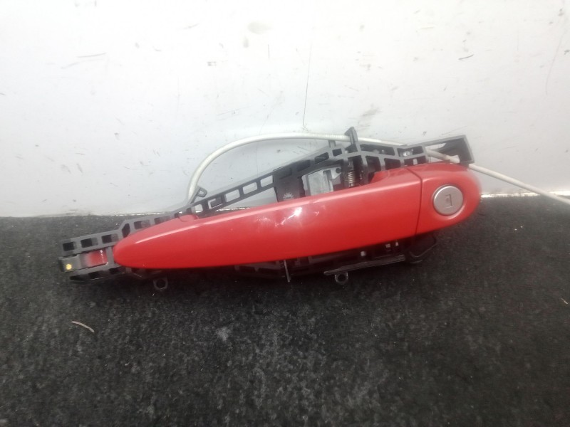 Recambio de maneta exterior delantera izquierda para bmw 1 (f20) 116 d referencia OEM IAM 51217297749 - 14389710 ROJO 
